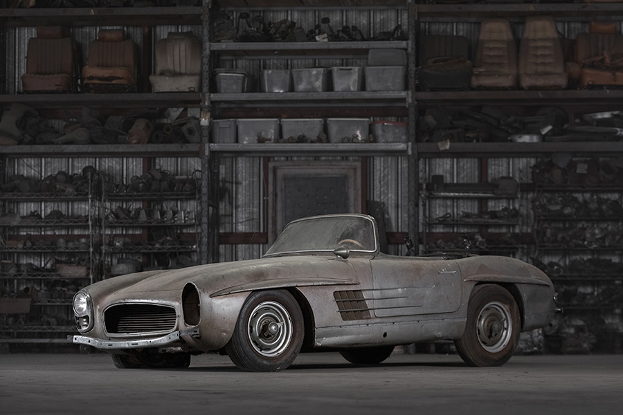 Rudi Klein verzameling: 1957 Mercedes-Benz 300 SL Roadster