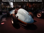 Autoworld expo: Maserati 110 years