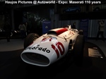 Autoworld expo: Maserati 110 years