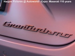 Autoworld expo: Maserati 110 years