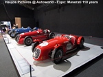 Autoworld expo: Maserati 110 years