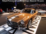 Autoworld expo: Maserati 110 years