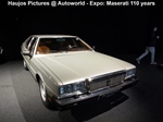 Autoworld expo: Maserati 110 years